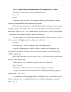 nr722-week1-theoretical underpinnings of nursing education purpose – page 2