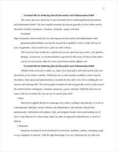 Essential Oils for Relieving Muscle Discomfort and Inflammation Relief – page 2