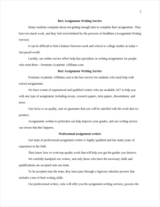 Assignment Writing Service – page 2
