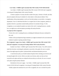 Case Study: A Middle-Aged Caucasian Man With Anxiety – page 2
