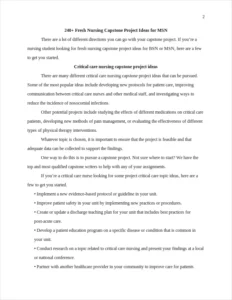 nursing capstone project ideas – page 2