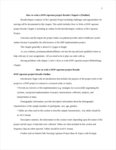 DNP capstone project Results – page 2