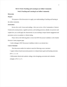 nr723-week 2teaching and learning in an online community – page 2