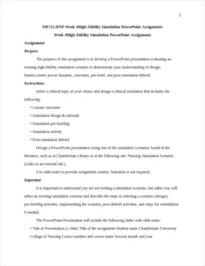 nr723-dnp-week 4high-fidelity simulation powerpoint assignment – page 2