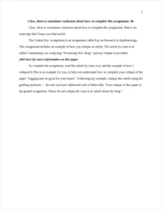 Class – page 2