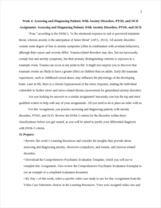 Assessing and Diagnosing Patients With Anxiety Disorders – page 2