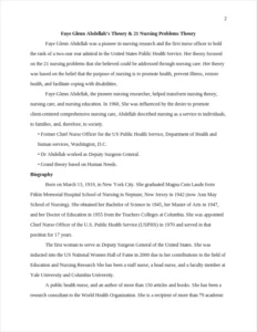 Faye Glenn Abdellah – page 2