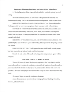 Importance of Ensuring That Others Are Aware Of Own Whereabouts – page 2