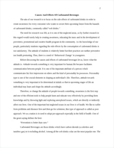 Causes And Effects Of Carbonated Beverages – page 2