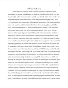 COPD Case Study Essay – page 2