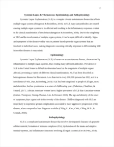 Systemic Lupus Erythematosus: Epidemiology and Pathophysiology – page 2