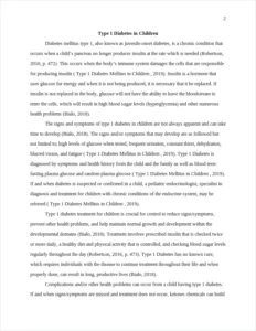 Type 1 Diabetes in Children – page 2