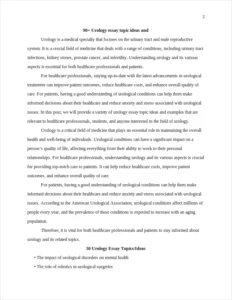 Urology essay topics – page 2