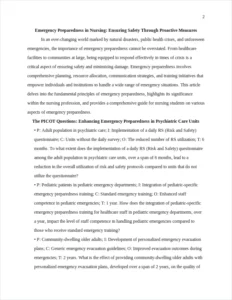 emergency preparedness – page 2