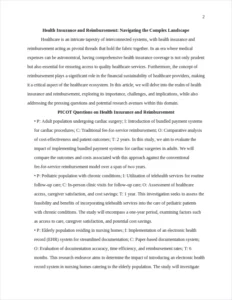 Health Insurance and Reimbursement – page 2