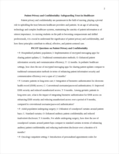 Patient Privacy and Confidentiality – page 2
