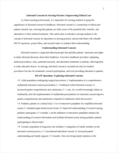 Informed Consent in Nursing – page 2