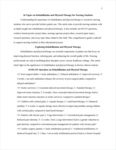 Topics on Rehabilitation and Physical Therapy – page 2
