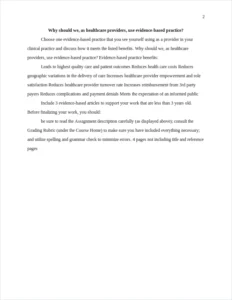 Why should we – page 2