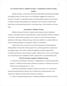 research topics on addiction nursing – page 2