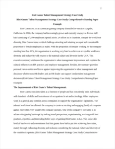Riot Games Talent Management Strategy Case Study Comprehensive Nursing Paper Example – page 2