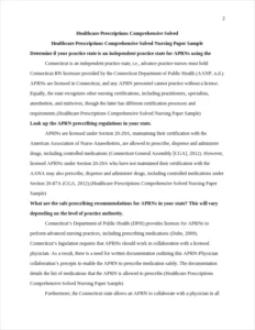 Healthcare Prescriptions Comprehensive Solved Nursing Paper Sample – page 2