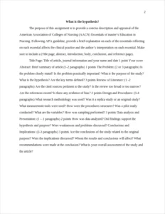 What is the hypothesis? – page 2