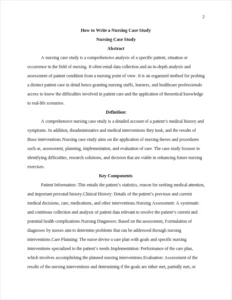 Nursing Case Study – page 2