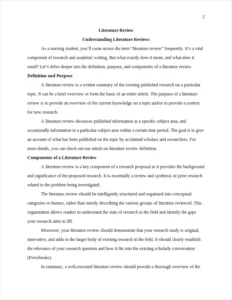 Literature Review Examples for Nursing Students – page 2