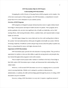 DNP Dissertation Help – page 2