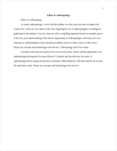 Ethics in Anthropology – page 2