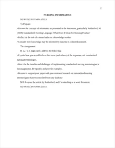 NURSING INFORMATICS – page 2