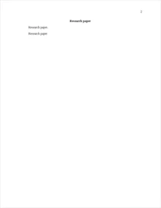Research paper – page 2