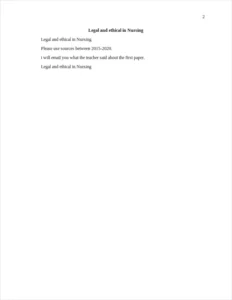 Legal and ethical in – page 2