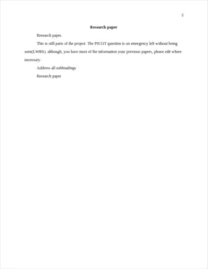 Research paper – page 2