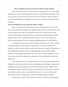 What is the difference between a DNP and a PhD in nursing? – page 2