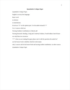 Quantitative Critique Paper – page 2