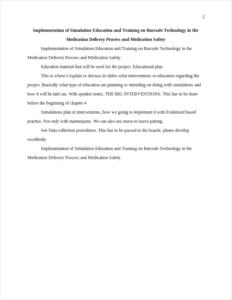 Implementation of Simulation Education – page 2