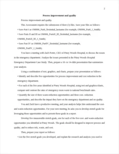 Process improvement and quality – page 2