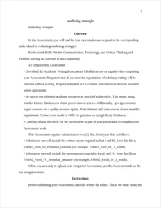 marketing strategies – page 2