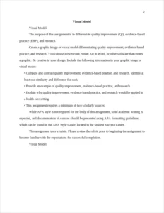 Visual Model – page 2