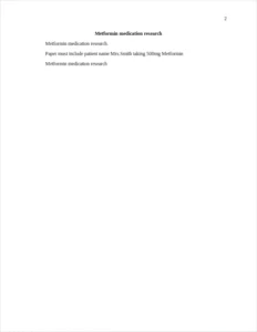 Metformin medication research – page 2