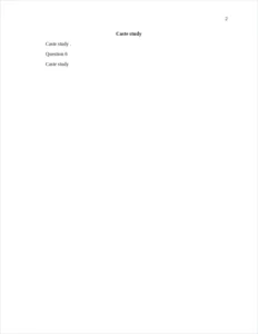 Caste study – page 2